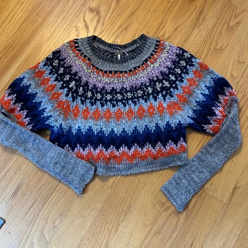🔸NWOT🔸Free People Home for the Holidays Sweater - Picture 12 of 13
